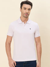 100% Cotton Breathable Regular-Fit Polo-T-Shirt - Primary Lavendar