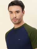 FlexCore Shape-Hold Performance Tee-Navy