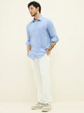 Azure Linen Shirt