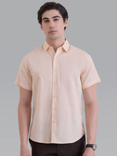Sanremo Breeze Linen Shirt - Light Orange