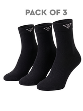 Ultra Smooth Daily Basic Socks - BLACK