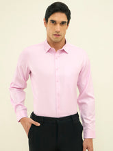 Celeste Silk Blend Shirt — Pink