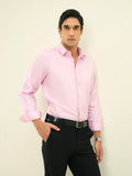 Celeste Silk Blend Shirt — Pink