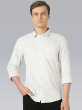 Imperial Pure Cotton Luxury Formal Shirt - WHITE STRIPE