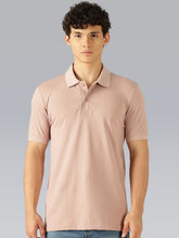 Princeton Flex Pique Polo - Dusky Pink