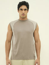 Cool Stretch Athleisure Skinny Fit Vest - Grey