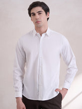 Super Luxury Smart Tailored Fit Formal Shirt - White