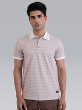 Origin Classic Form Polo - Brown Printed