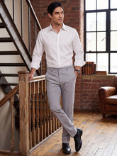 Smart Waist Stretch Max Comfort Fit Formal Trousers - Light Grey
