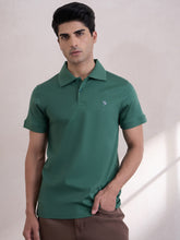 Super Durable Long Sheen Regular-Fit Polo T-Shirt - Green