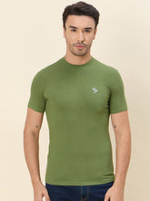 Ultrasoft & Smooth Slim-Fit Crew Neck Tee - VINEYARD GREEN