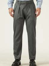 2 Way Stretch Comfort Fit Trousers - Dark Grey