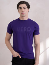 Ultra Light & Super Soft Skinny Fit Crew Neck Tee - VIOLET INDIGO