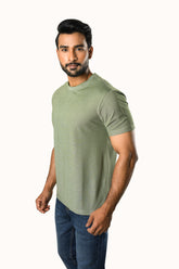CoreBlend Reinforced Tee- Primary Olive
