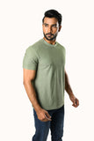 CoreBlend Reinforced Tee- Primary Olive