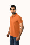 AeroGrid Honeycomb Active Tee-Orange