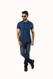 AeroGrid Honeycomb Active Tee-Blue