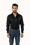 SupimaElite Stretch Shirt — Classic Black