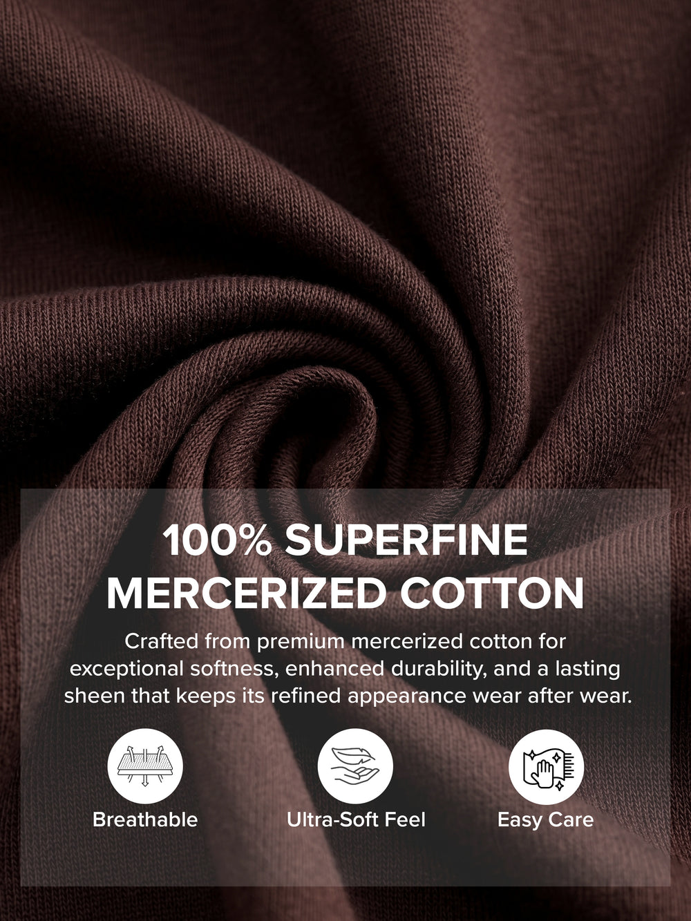 Cloth of Regular-Fit Polo T-Shirt - Dark Brown - Verosmart