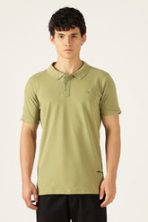 Ascend Comfort Stretch Tee-Olive