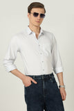 Windsor Liquid Cotton Luxe Shirt- white pinstripe