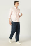 Celeste EasyCare Cotton Shirt-Pink