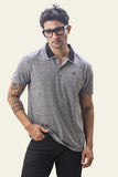 Henley Textured Transition Polo