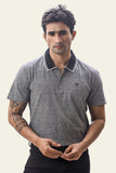Henley Textured Transition Polo