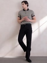 Cottura Luxeform Regular-Fit Polo-T-Shirt - Black Printed