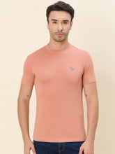Ultrasoft & Smooth Slim-Fit Crew Neck Tee - PUCE