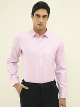 Silky Shine Regular-Fit Partywear Shirt - Pink