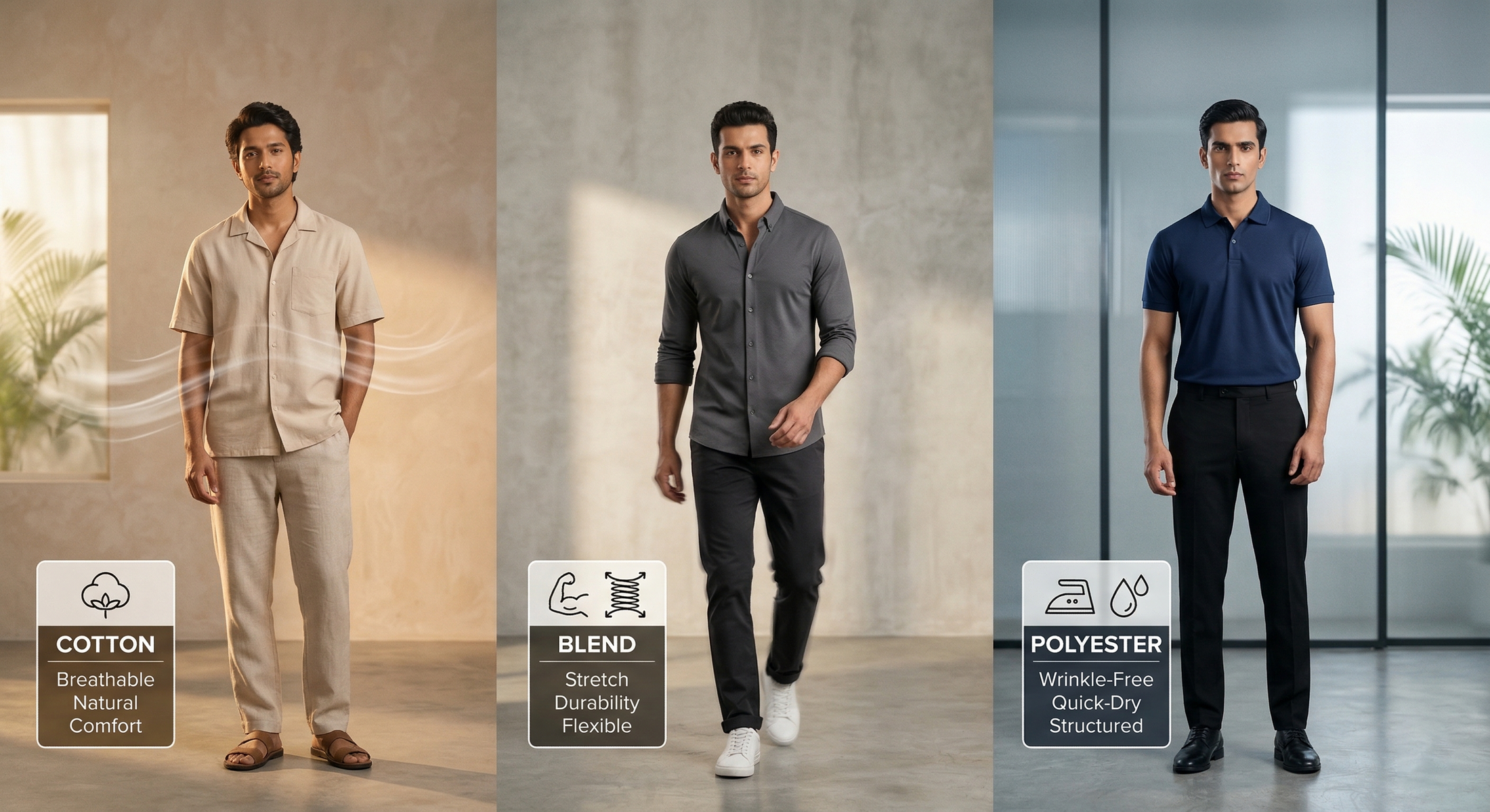 Polyester vs Cotton vs Blends: What’s Best for Daily Wear?
