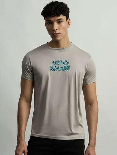 Cotton Blend Tee - Mustard