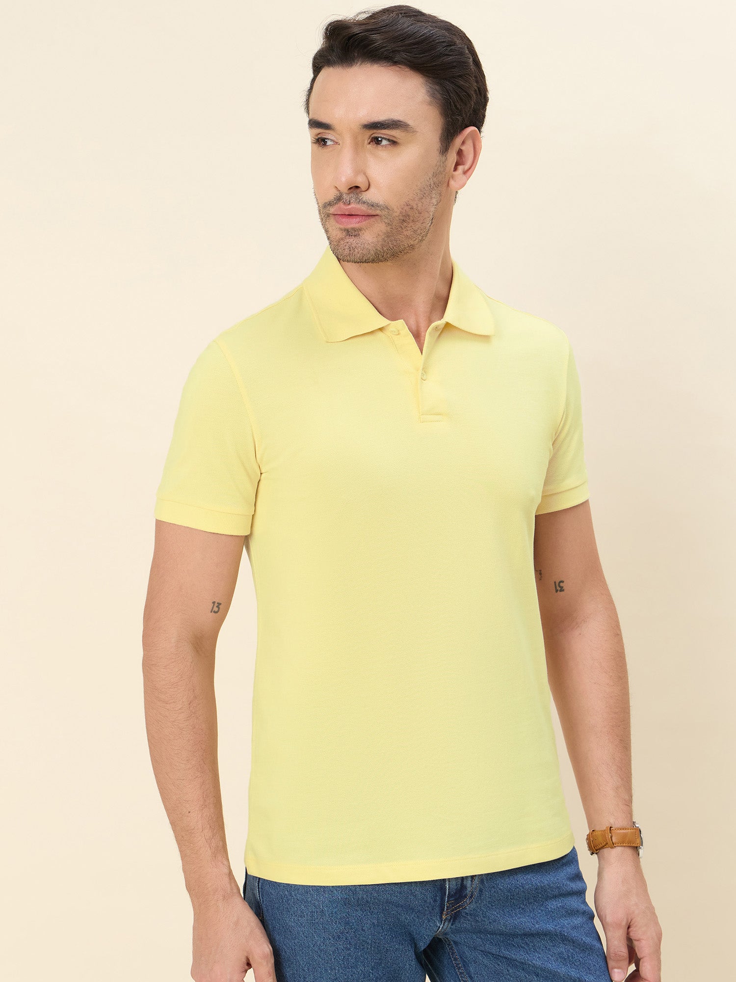 Piquaro Sterling Polo Primary Yellow