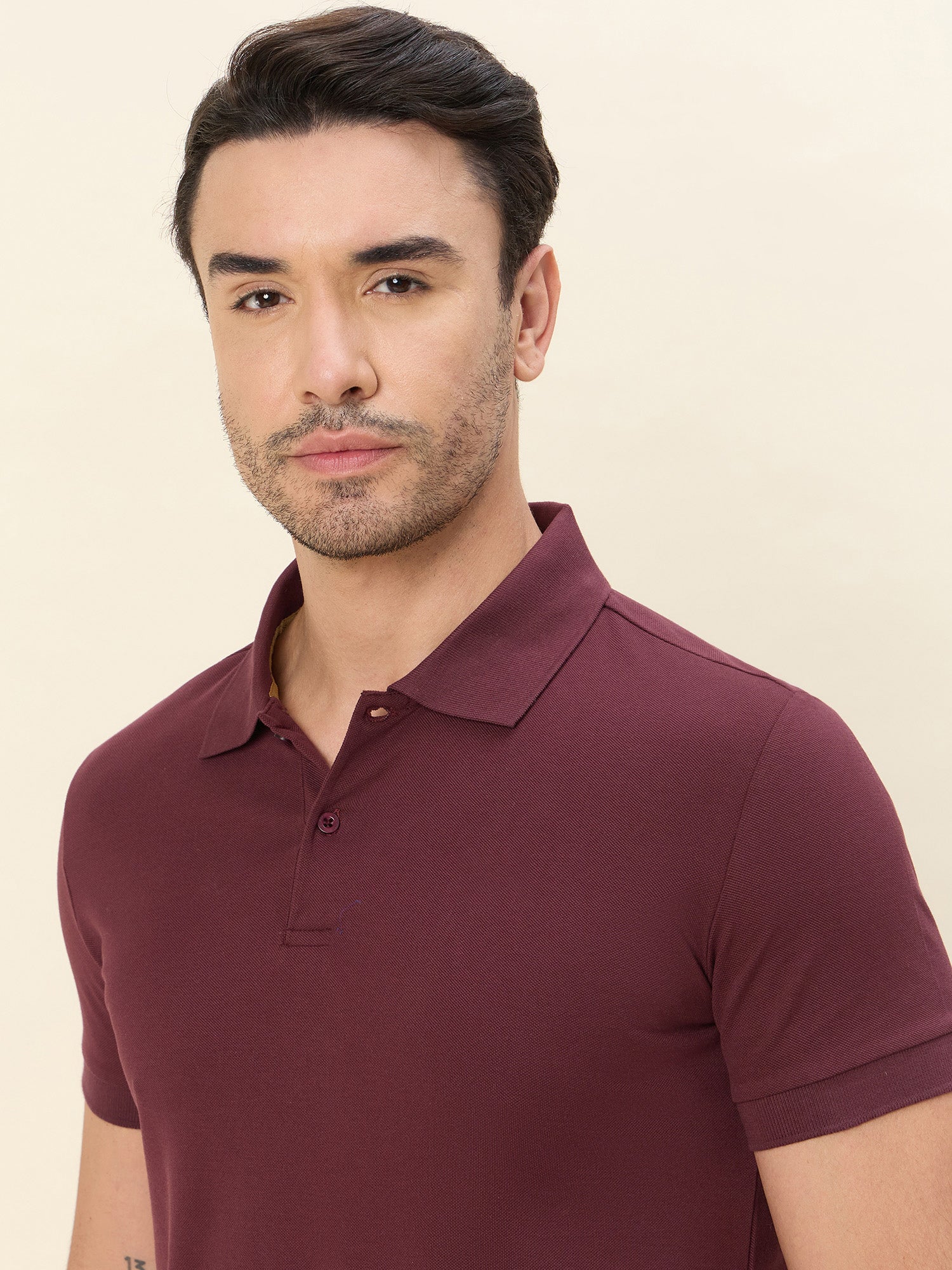 Piquaro Sterling Polo Dusky Red