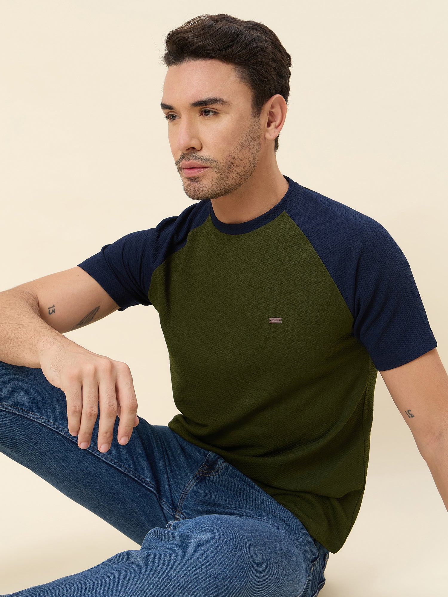 FlexCore Shape-Hold Performance Tee-Green