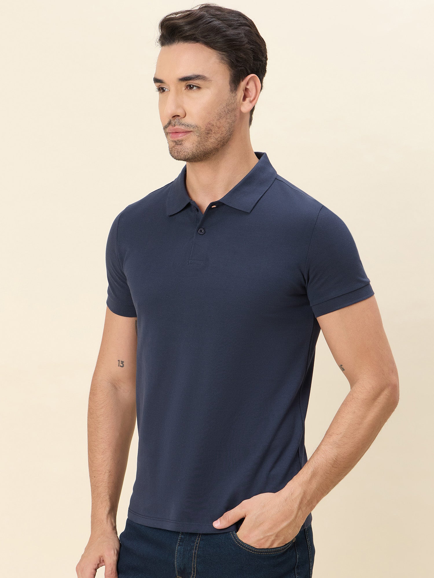 Piquaro Sterling Polo Dark Navy