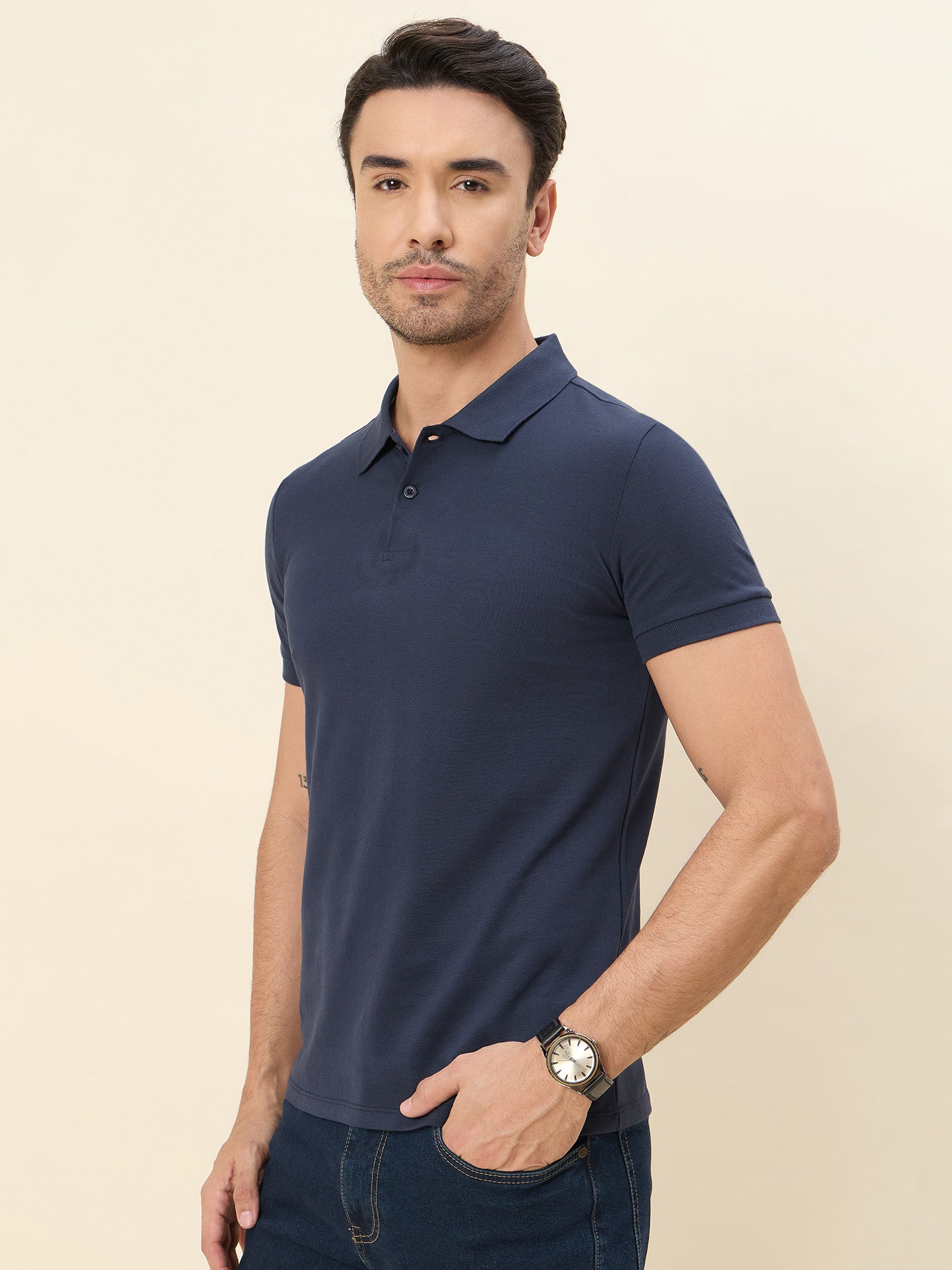 Piquaro Sterling Polo Dark Navy