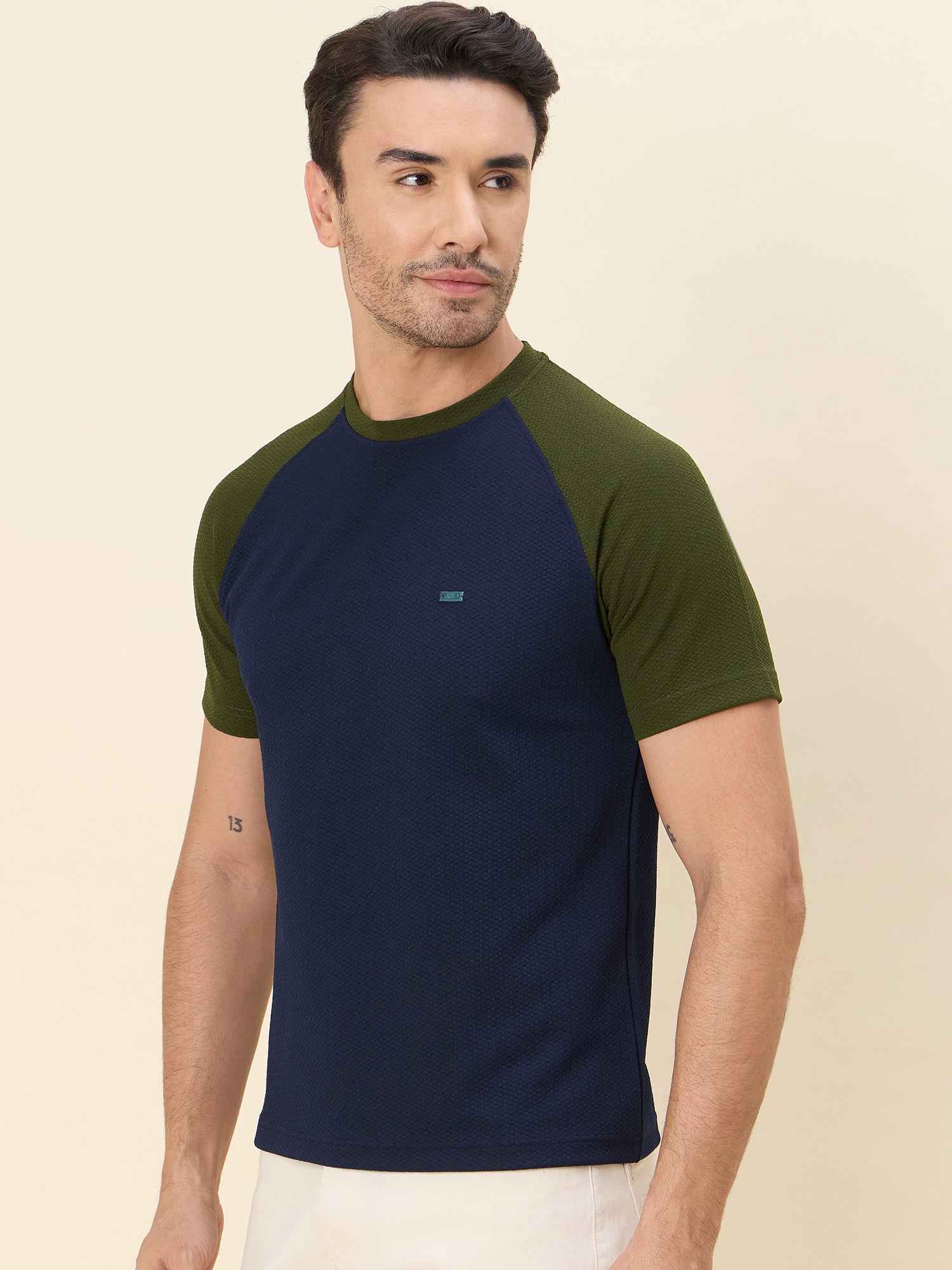 FlexCore Shape-Hold Performance Tee-Navy