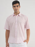 Rebellion Cotton Oversized Shirt - Pink