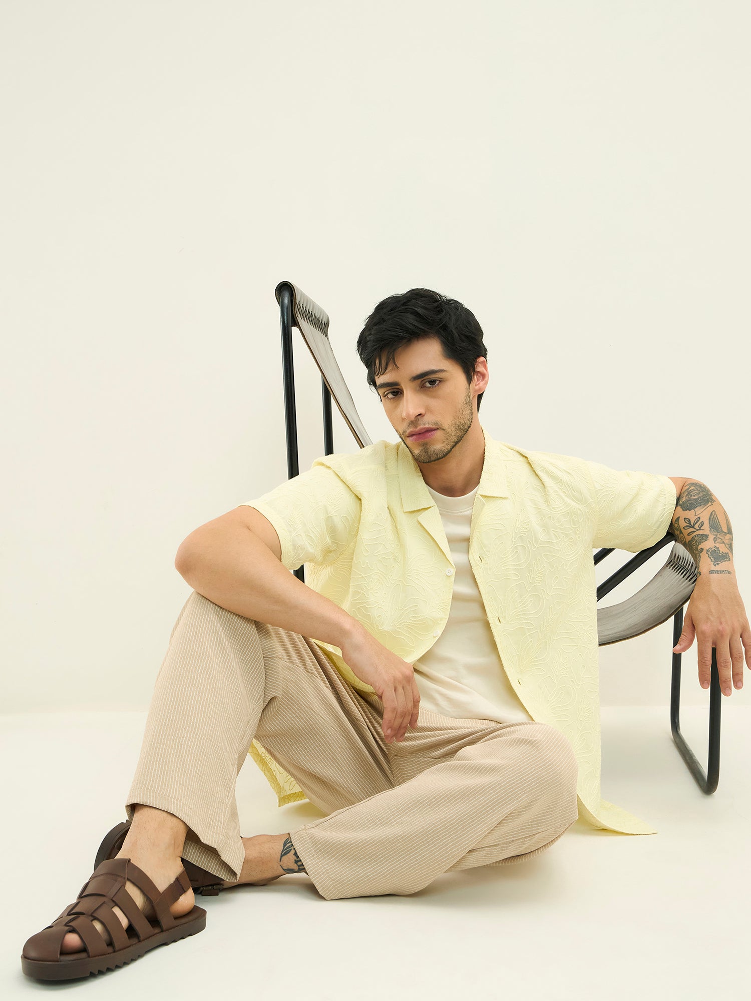 Heritage Embroidered Cotton Shirt