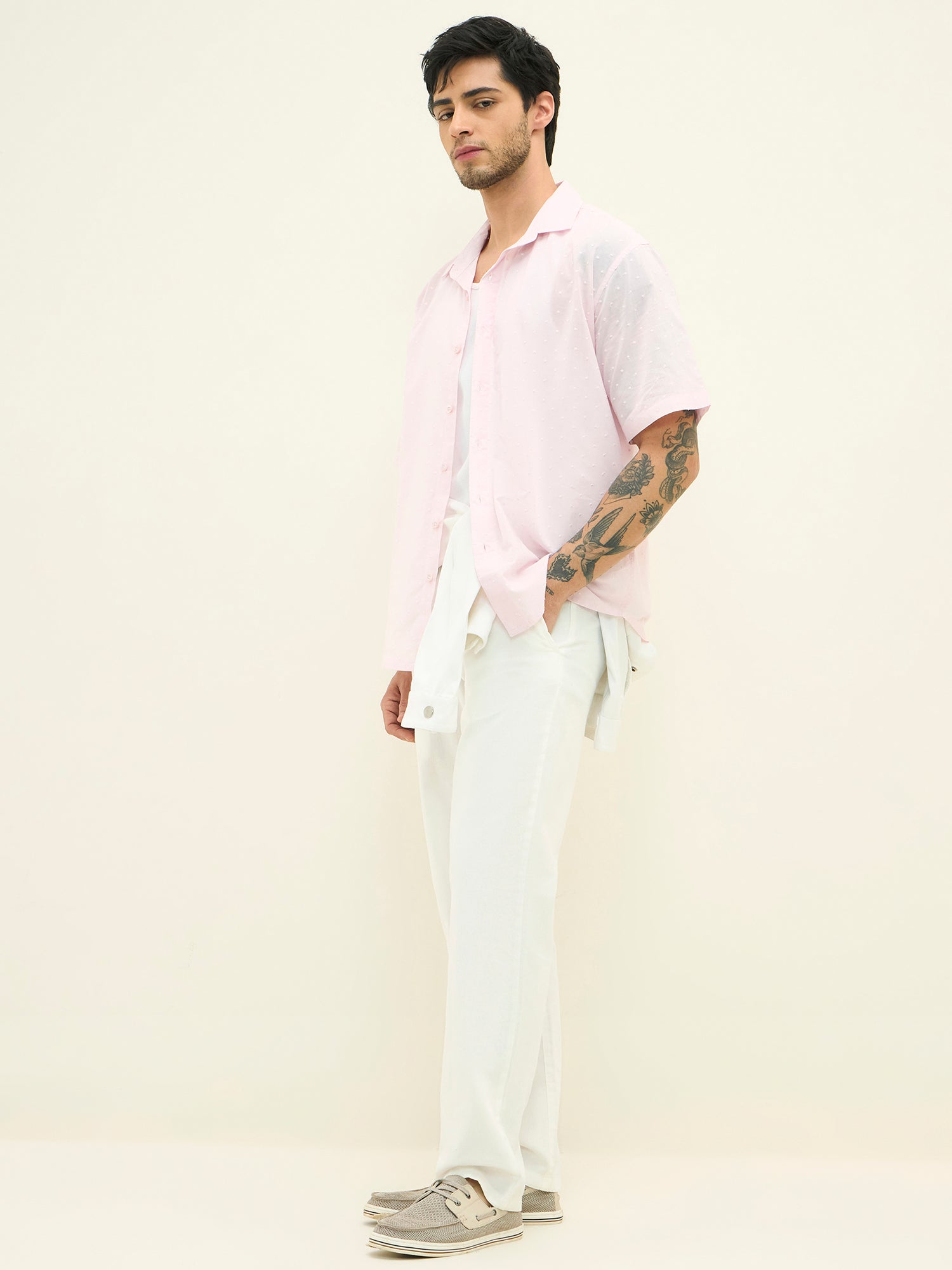 Rebellion Oversized Cotton Shirt