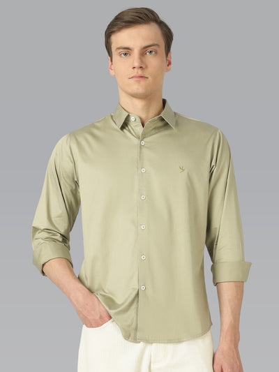 Zenith Elite SuperStretch Cotton Shirt - Pista