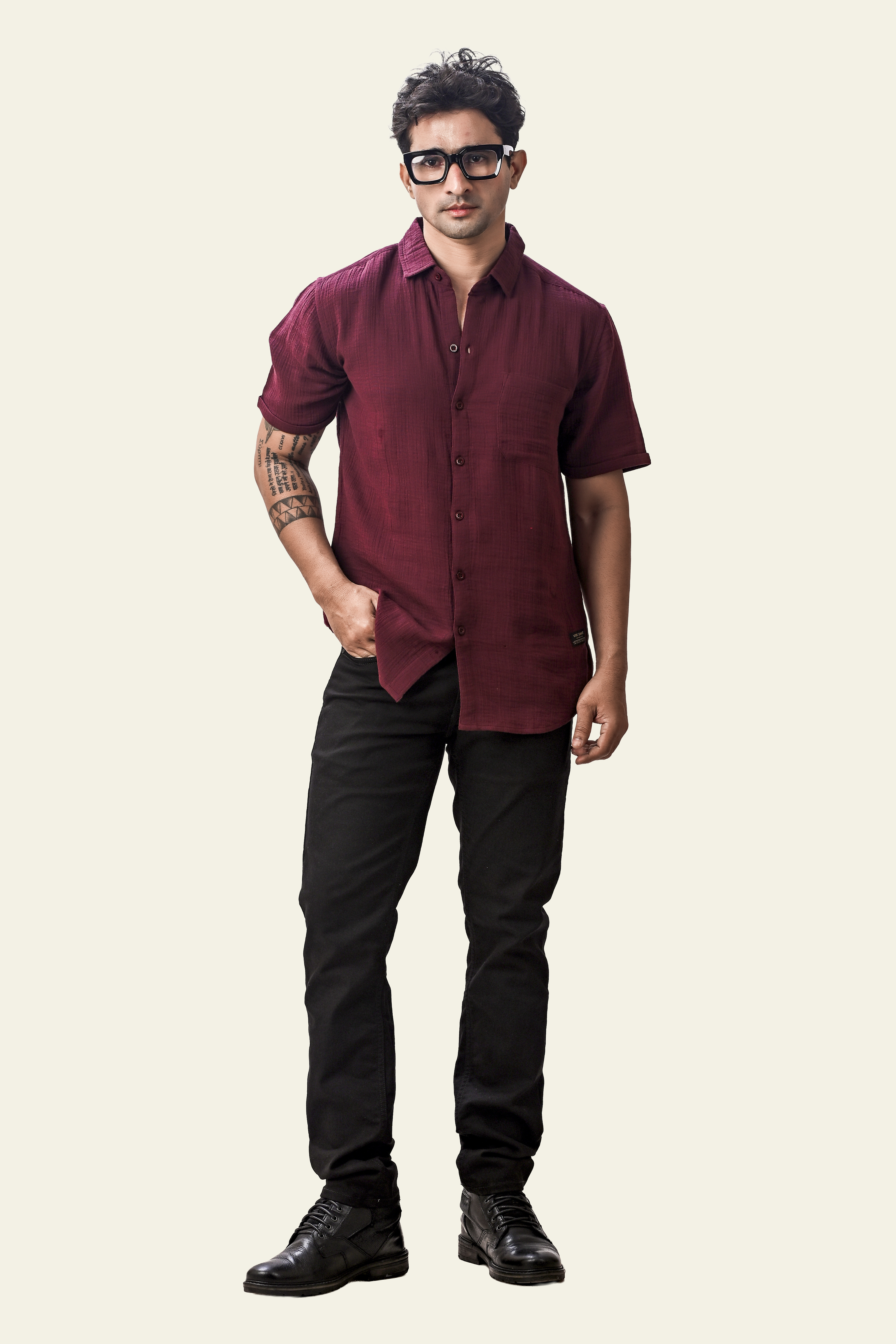 Aurora Versatile Double Cloth Shirt