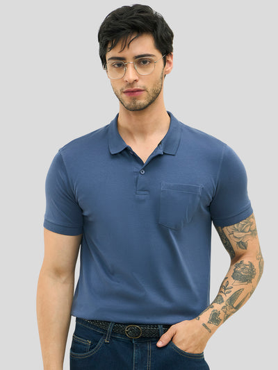 Ascot Outing Polo - Primary Navy