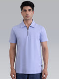 Columbia AirEase Cotton Polo - Light Blue