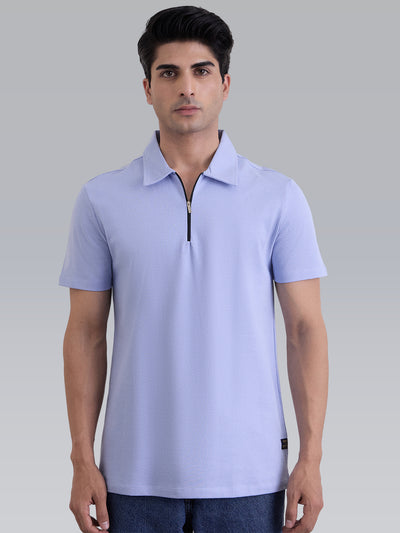 Columbia AirEase Cotton Polo - Light Blue