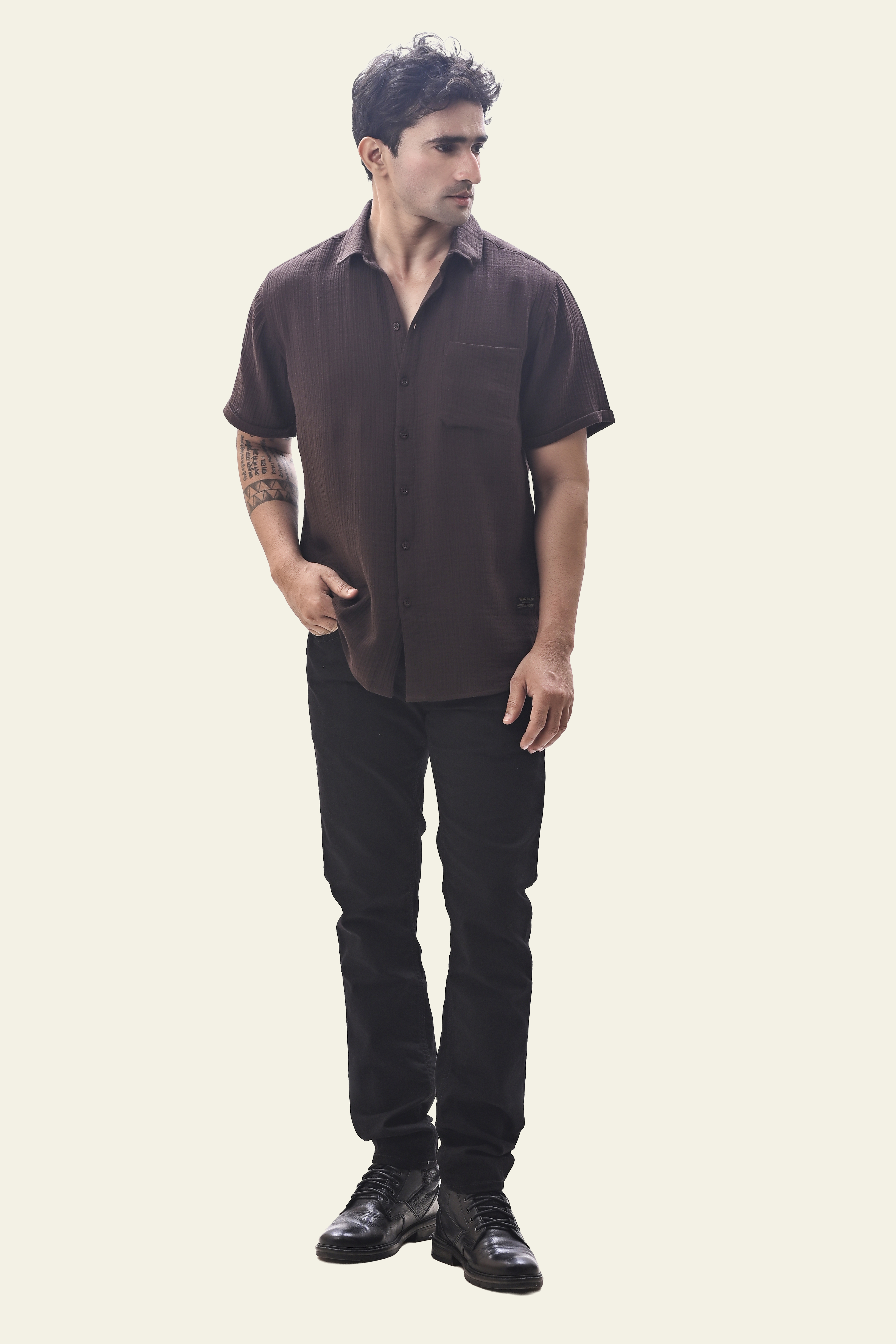 Aurora Versatile Double Cloth Shirt