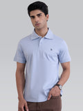 Sterling Endurance  Lustre Polo - Sky Blue