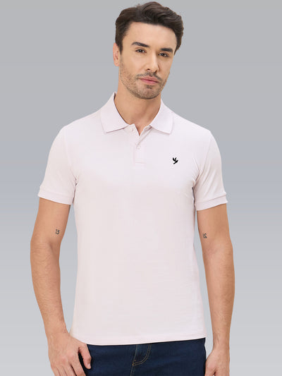 Piquadro Cotton Polo Tee - Primary Lavendar